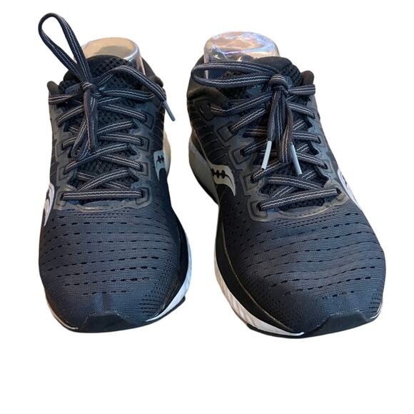 Saucony Guide 13 PWRRUN Running Shoes Sneakers Black Women’s Size 7 - Picture 6 of 7